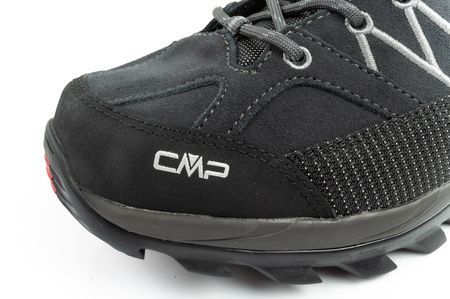 CMP Rigel Herren-Wanderschuhe aus Leder, strapazierfähig, wasserdicht, Overknee, Grau