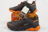 Aku Flyrock Vibram Wanderschuhe für Herren, strapazierfähiges Grau-Orange