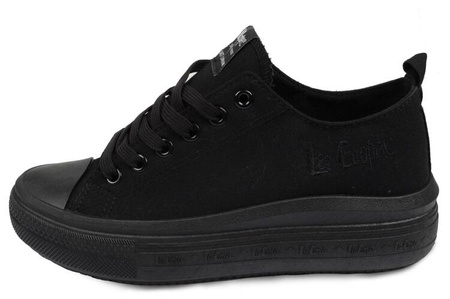 Lee Cooper Damen-Sneaker [LCW-23-44-1624L], schwarz.
