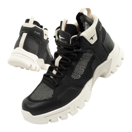 Tamaris Active Damen Trekkingschuhe [1-25207-30 032] wasserdicht, schwarz.