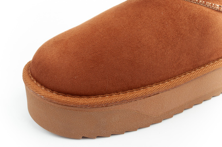 D. Franklin Damen-Winterstiefel, modische, pelzgefütterte, isolierte Stiefeletten in Braun