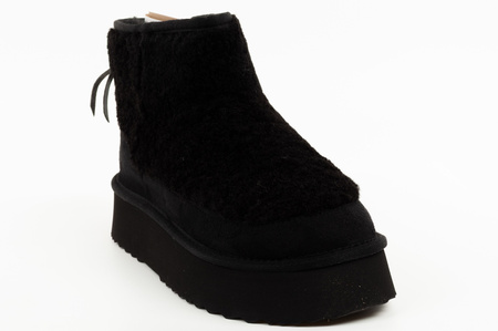 O'Neill Avaloria Damen-Schneestiefel mit Plateau, schwarz, gefüttert