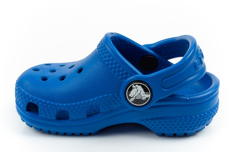 Die Crocs Clog t Blue Kinder-Clogs sind bequem und leicht.