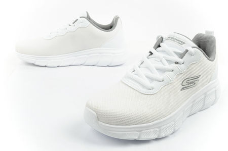 Skechers Bobs B Flex Herren-Sneaker in modischem Weiß