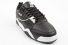 Fila Herren-Sportschuhe Casim schwarze Sneaker aus Leder bequem