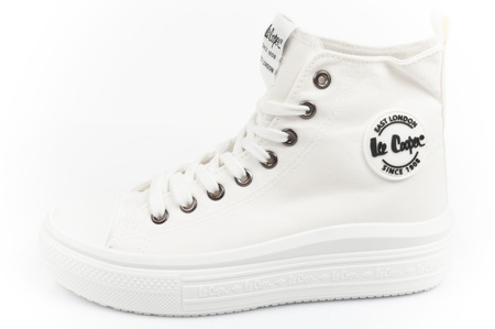 Lee Cooper Damen-High-Top-Sneaker [LCW-23-44-1627L] weiß.