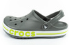 Crocs Bayaband Clog-Sandalen [205089-0GX], grau.