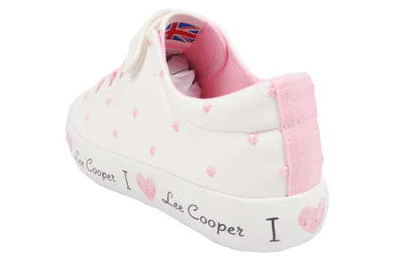 Lee Cooper Kinder-Sneaker [LCW-24-02-2159K], weiß.