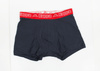 Kappa Herren-Boxershorts [351K1JW ADL] 2 PACK, Marineblau, Schwarz.