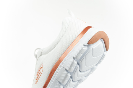 Skechers Flex Appeal 4.0 Brillant View Damen-Sportschuhe [149303/WTRG], weiß.