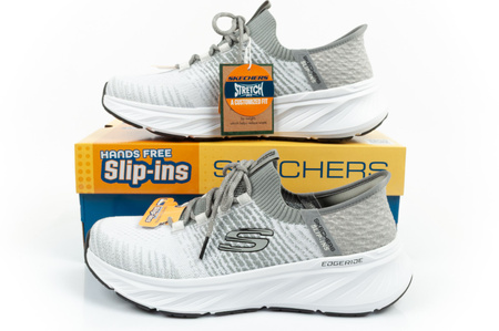 Skechers Edgeride-Raygo [232932/WGY] Herren Sportschuhe, Weiß, Grau.