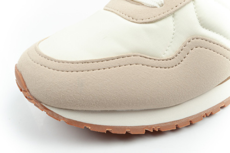 U.S. Polo Assn. Damen-Sneaker, modisch, bequem, Ecru