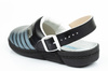 Clogs Flip-Flops medizinische Schuhe Abeba Leder [7212]