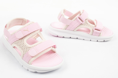 Puma Evolve Sandalen für Kinder, Rosa, Bequem, Klettverschluss