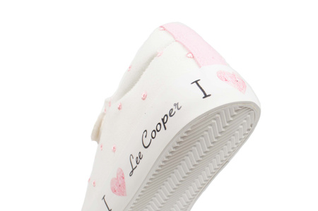 Lee Cooper Kinder-Sneaker [LCW-24-02-2159K], weiß.