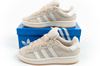 Adidas Campus 00s Damen-Sneaker aus beigefarbenem Leder