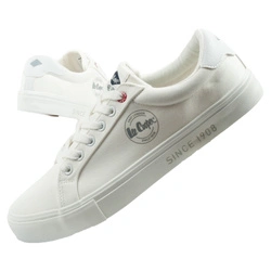 Lee Cooper Herren-Sneaker, modisches Weiß, bequem