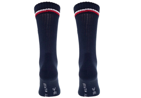 Tommy Hilfiger Herrensocken [100001096 322] 2 PACK, Marineblau.