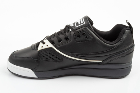 Fila Herren-Sportschuhe Casim schwarze Sneaker aus Leder bequem