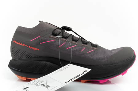 Salomon Pulsar Trail Pro Damen-Sportschuhe [473853] Trail-Schuhe, grau.