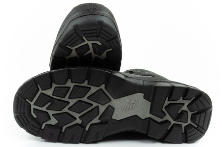 Puma Cascades Disc S3 High CI HI HRO SRC BOA Arbeitsschuhe, Schwarz
