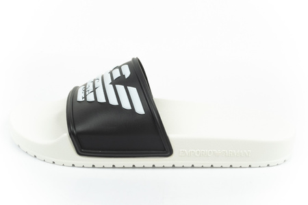 Emporio Armani Herrenhausschuhe [XVPS04 D850], weiß.