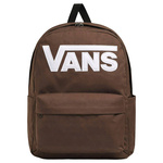 Vans Old Skool Drop Schulrucksack, Sportliches Braun, Klassischer City-Style, 22 l