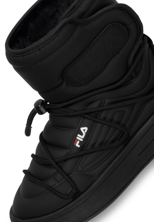 Fila Superbubble Boot, schwarze, isolierte Sport-Winterstiefel für Damen