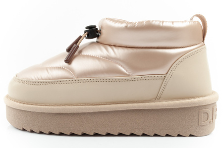 D.Franklin Damen-Winterstiefel – Modische, gefütterte Stiefeletten