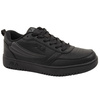 Fila Rega Herren-Sneaker, modisch, schwarz, bequem