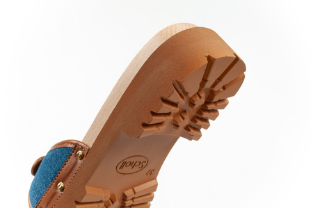 Scholl Pescura Iconic [F305492349] Damen Clogs, blau.