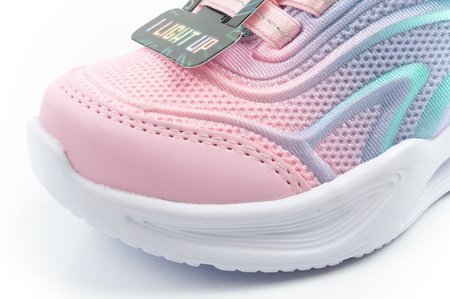 Skechers Color Breeze LED-Sneaker für Mädchen, Türkis