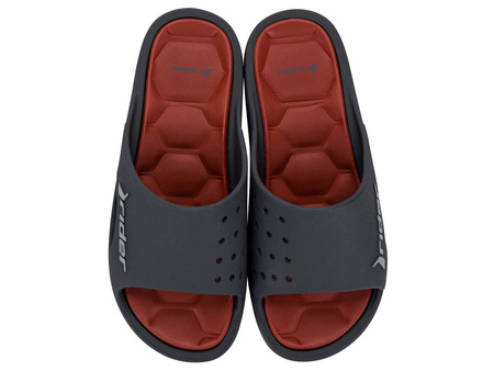 Rider Bay XIV AD Herren-Sport-Flip-Flops, bequeme graue Hausschuhe