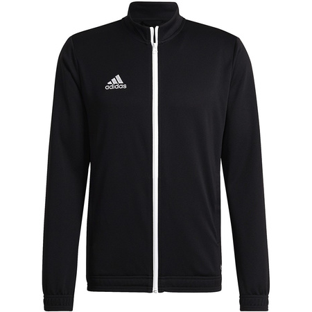 Adidas Entrada 22 [HB0573] Herren Sport Sweatshirt mit Reißverschluss, schwarz.