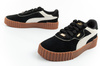 Puma Carina 3.0 Damen-Sneaker, Leder, Schwarz, Modisch