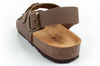 BIO BIO Herren-Sandalen mit anatomisch geformtem Fußbett aus Echtleder