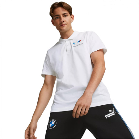 Puma BMW MMS Sportpoloshirt [536245 02], weiß.
