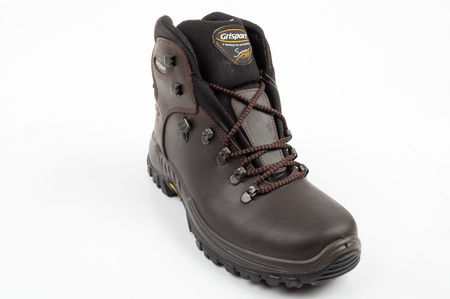 Grisport Herren-Trekkingschuhe Marrone aus Leder, wasserdicht, knöchelhoch