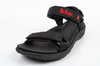 Lee Cooper Herrensandalen [LCW-34-2620M], schwarz.