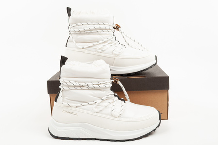 O'Neill Vail Damen-Winterstiefel, modisches Weiß, gefüttert