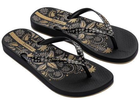Damenschuhe Flip-Flops Ipanema Anat Nature VII [83650 BD575], schwarz.