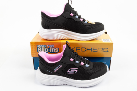 Skechers Bounder Pro Slip-Ins Kinder-Sneaker, Schwarz