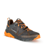 Aku Flyrock Vibram Wanderschuhe für Herren, strapazierfähiges Grau-Orange