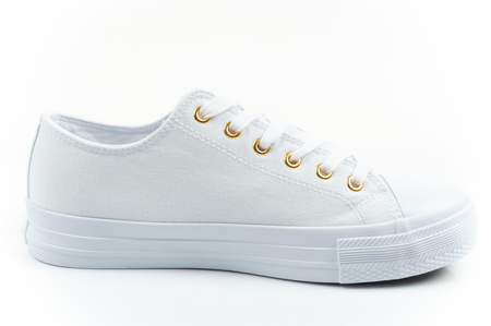 Lee Cooper Damen-Sneaker, modisches Weiß, bequem