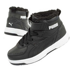 Buty dziecięce zimowe Puma Rebound Joy [375479 01] schwarz.