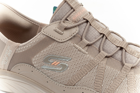 Skechers Free Damen-Sneaker zum Hineinschlüpfen, Beige