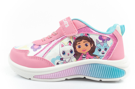 Leomil Gabby's Doll House Kinder-Sportschuhe, Sneaker, LED-Leuchten, Pink