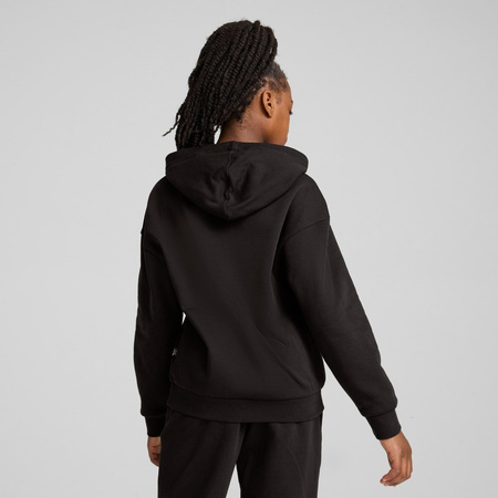 Puma ESS+ Script Kinder-Sport-Sweatshirt mit Kängurutasche für Mädchen