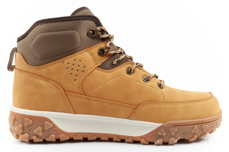 Lee Cooper Herren Winter-Wanderstiefel, isoliert, knöchelhoch, Karamell