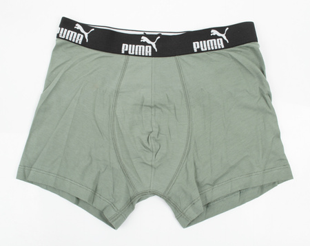 Puma Herren-Boxershorts, 9er-Pack, Schwarz, Grau, Khaki, Komfortable Baumwolle